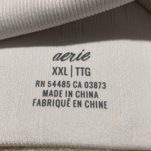 Aerie Ribbed Strappy Back Bralette - Picture 3 of 6